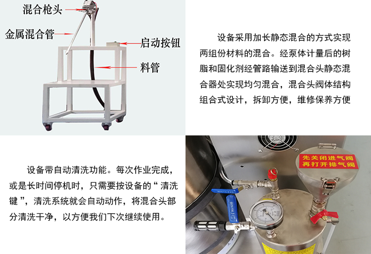 双组份RTM注射机细节3